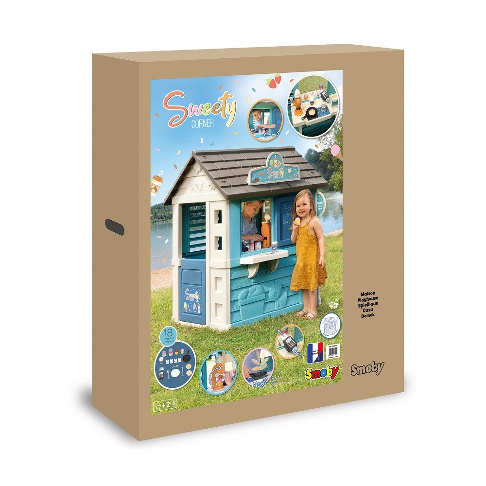 Sodo namelis SMOBY Garden House Ledų salonas Sweety Corner-Žaislai, Lauko žaislai, Žaidimų nameliai ir jų priedai-e-vaikas