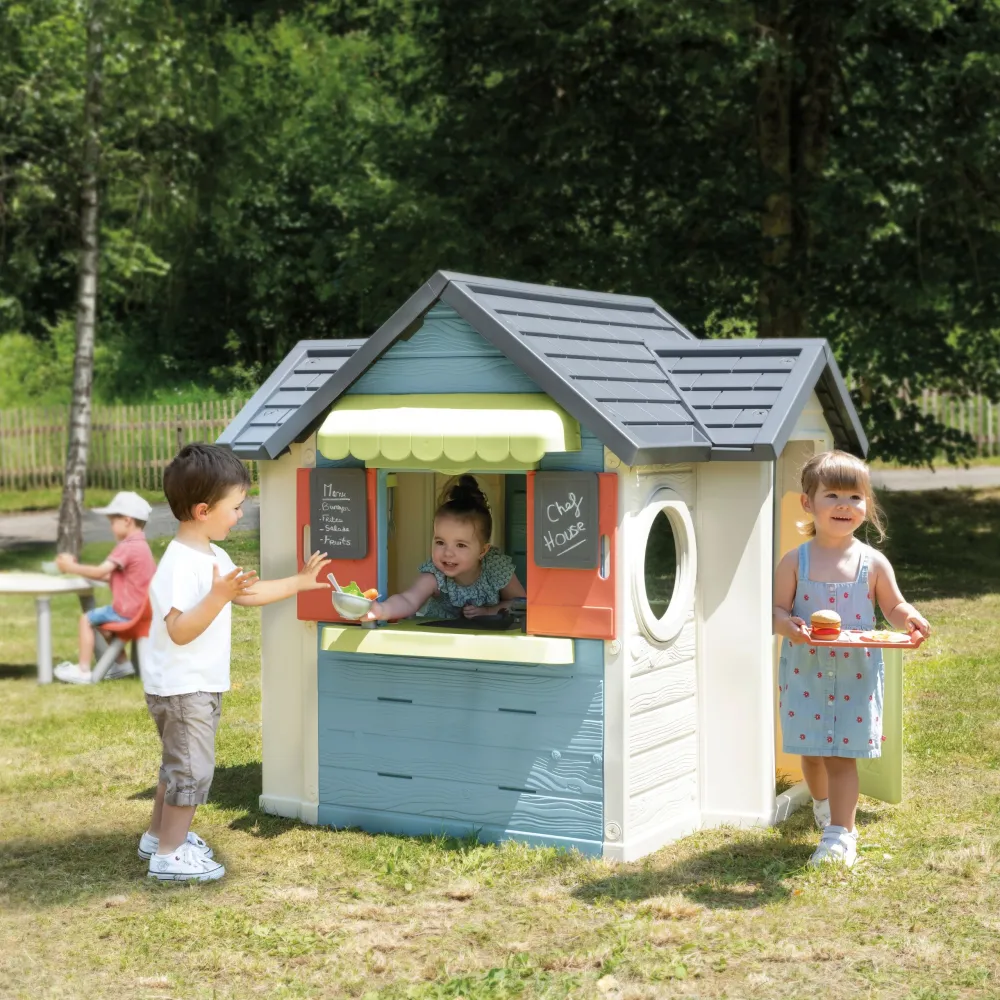Virėjo namelis Smoby Chef House-Žaislai, Lauko žaislai, Žaidimų nameliai ir jų priedai-e-vaikas