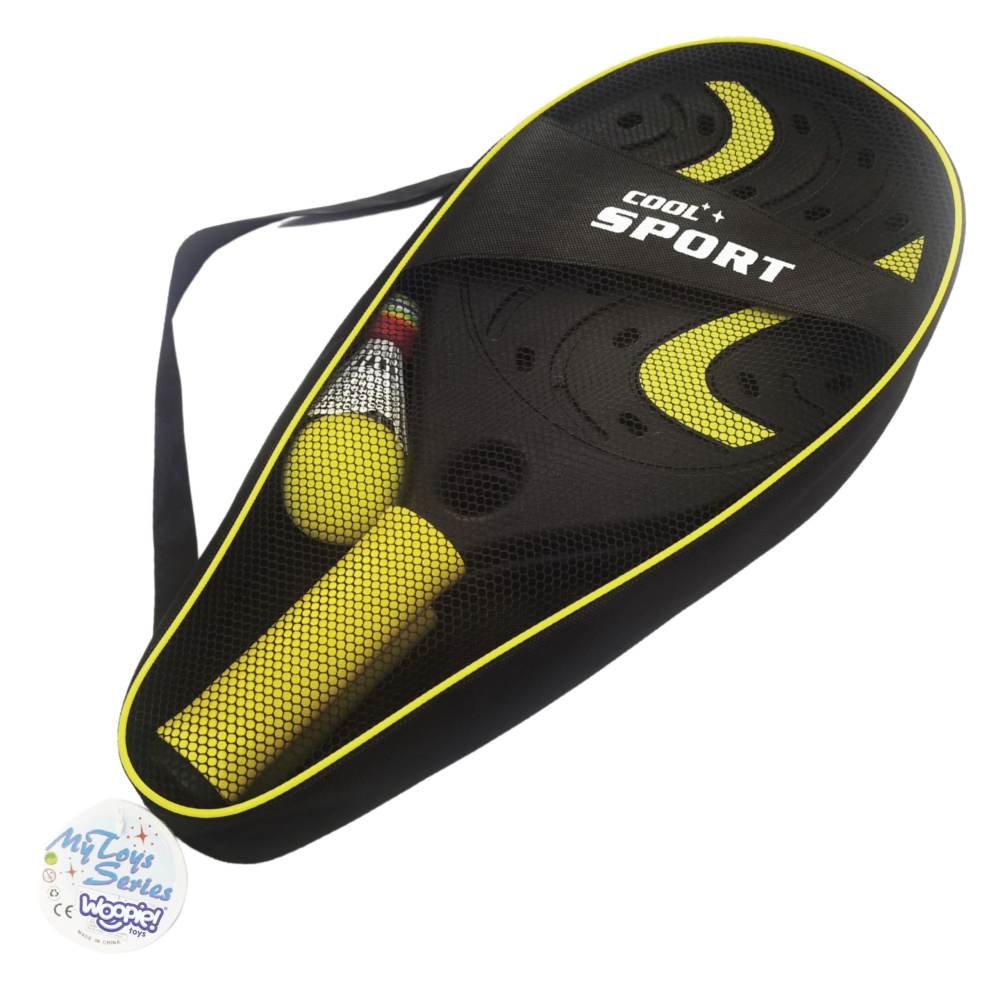 WOOPIE raketa su putplasčio kamuoliuku ir sparnuotuoju sparnu - paplūdimio ir sodo rinkinys