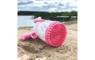 WOOPIE Pistolet do Robienia Baniek Mydlanych 91 Otworów Różowy					
