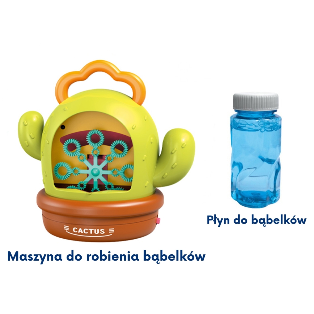 Interaktyvi muilo burbulų kaktuso mašina WOOPIE