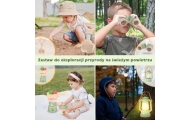 Mažųjų tyrinėtojų rinkinys WOOPIE Discovery XXL dydžio palapinė stovyklavimui, 15 el.