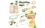 WOOPIE Discovery Little Explorer's Set Binoculars Compass Insect Net Butterflies Flashlight