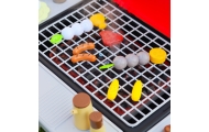 WOOPIE Grill Barbecue Garden Kitchen Interactive Pair LED Set XL 41 pcs.