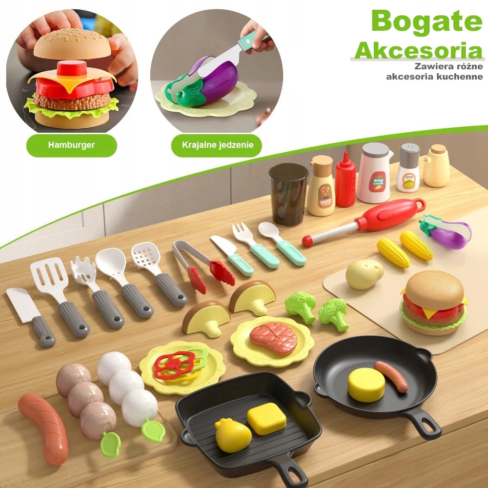 WOOPIE Grill Barbecue Garden Kitchen Interactive Pair LED Set XL 41 pcs.