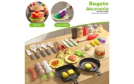 WOOPIE Grill Barbecue Garden Kitchen Interactive Pair LED Set XL 41 pcs.