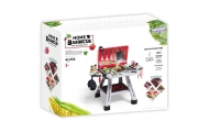 WOOPIE Grill Barbecue Garden Kitchen Interactive Pair LED Set XL 41 pcs.