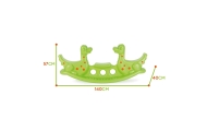 WOOPIE Dino Multi-Person Balance Swing Light Green