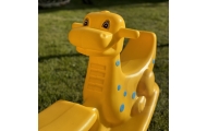 Sūpynės keliems vaikams WOOPIE Dino, geltona-Žaislai, Lauko žaislai, Sūpynės-e-vaikas