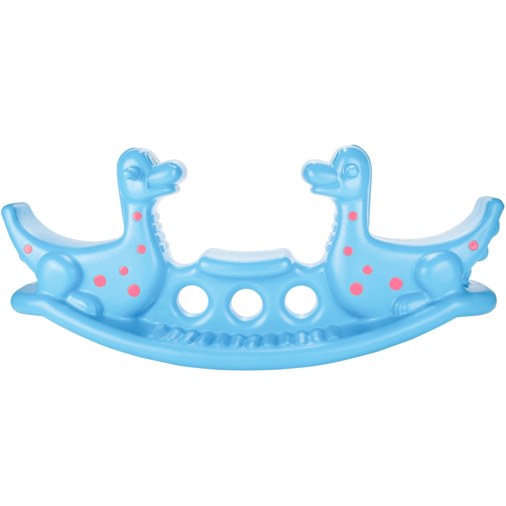 WOOPIE Dino Rocker Balance Swing Light Blue