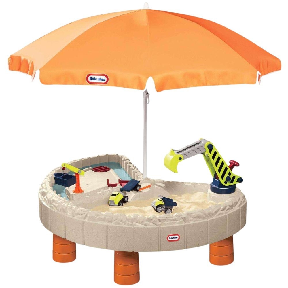 Smėlio dėžė Little Tikes Statybvietė-Žaislai, Lauko žaislai, Smėlio dėžės, Žaidimų aikštelės-e-vaikas
