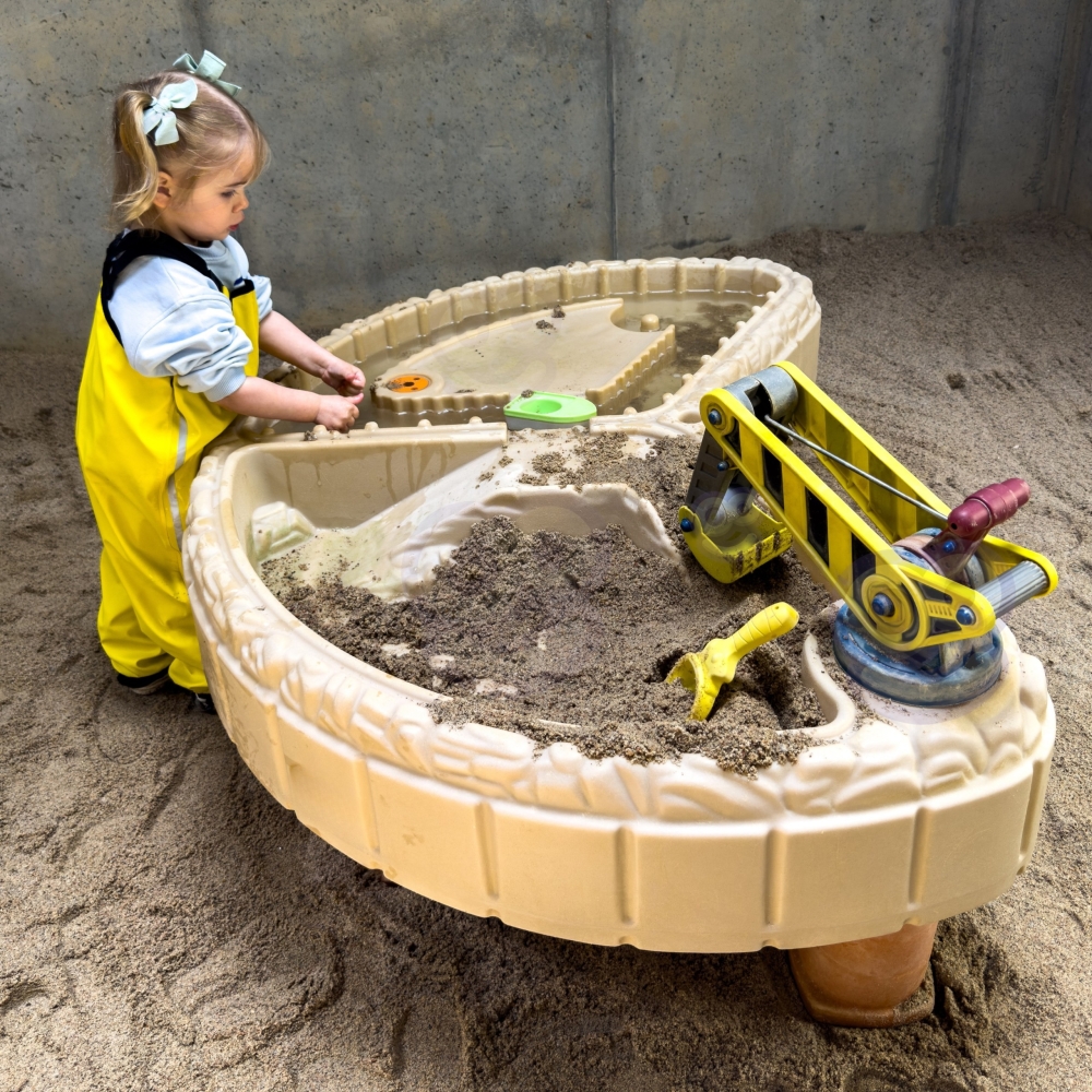 Smėlio dėžė Little Tikes Statybvietė-Žaislai, Lauko žaislai, Smėlio dėžės, Žaidimų aikštelės-e-vaikas