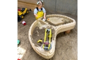 Smėlio dėžė Little Tikes Statybvietė-Žaislai, Lauko žaislai, Smėlio dėžės, Žaidimų aikštelės-e-vaikas