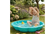 WOOPIE Sandbox Pool Shell Green 3in1 Dry Pool 1 pc.					