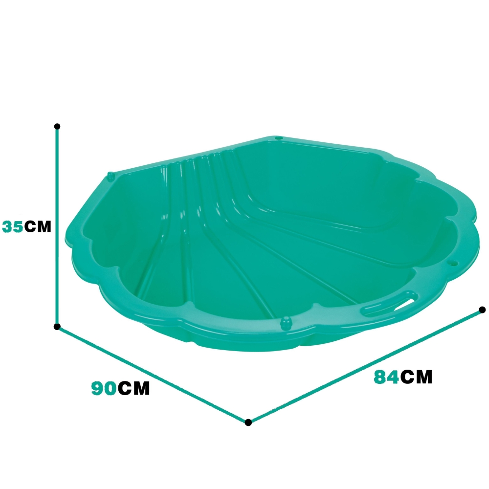 WOOPIE Sandbox Pool Shell Green 3in1 Dry Pool 1 pc. 