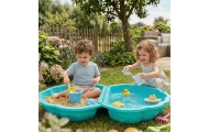 WOOPIE Sandbox Pool Shell Green 3in1 Dry Pool 1 pc.					