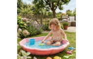 Smėlio dėžė / baseinas WOOPIE Sandbox 3-in-1 Shell, 1 vnt rožinė-Žaislai, Lauko žaislai, Smėlio dėžės-e-vaikas
