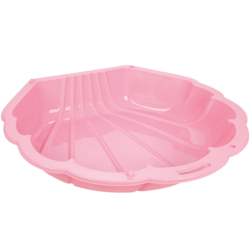 Smėlio dėžė / baseinas WOOPIE Sandbox 3-in-1 Shell, 1 vnt rožinė-Žaislai, Lauko žaislai, Smėlio dėžės-e-vaikas