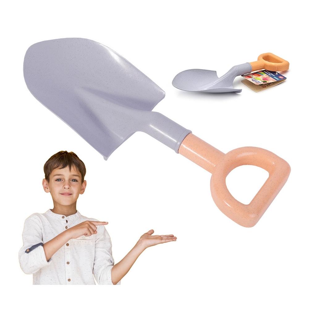 WOOPIE GREEN Smėlio kastuvas 33 cm BIODEGRADOWALINĖ ORGANINĖ MEDŽIAGA