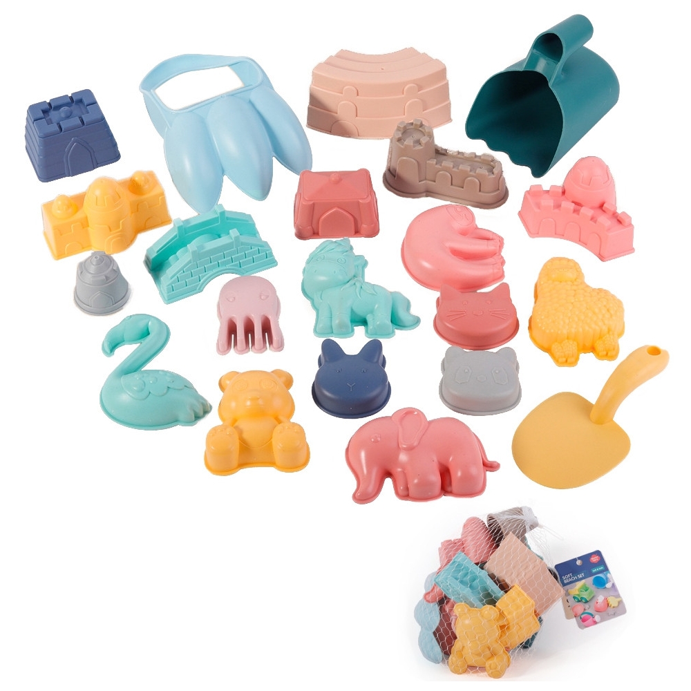 WOOPIE smėlio formelių rinkinys 21 el.