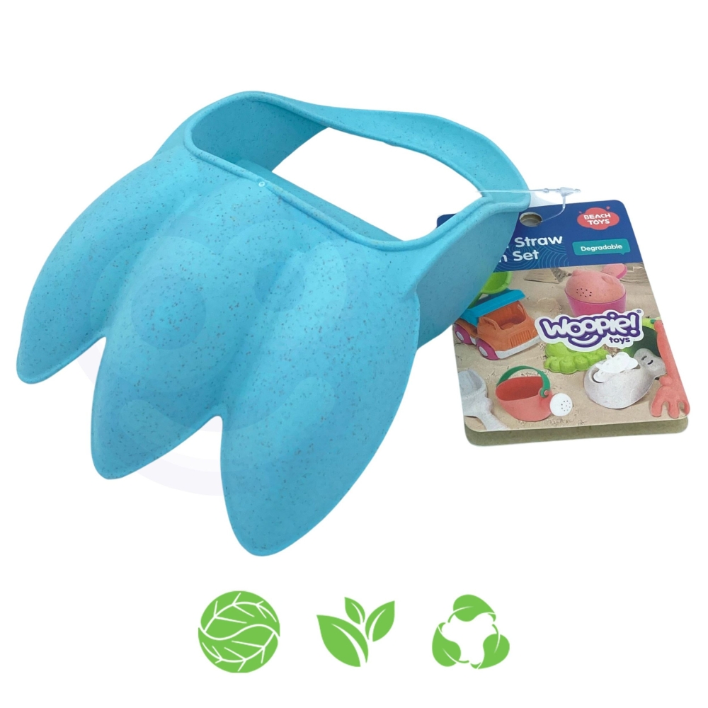 WOOPIE GREEN Pazury Łopatka do Piasku BIODEGRADOWALNY ORGANICZNY MATERIAŁ					