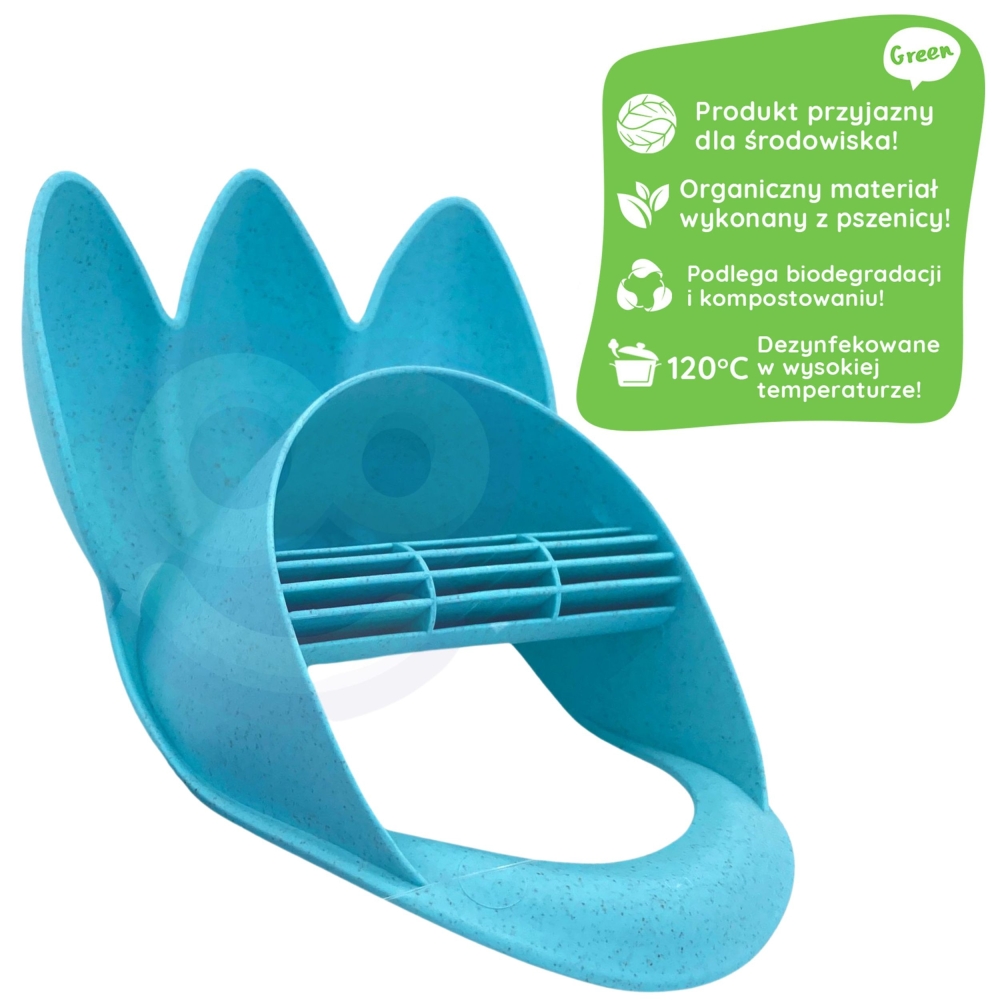 WOOPIE GREEN Claws Smėlio kastuvas BIODEGRADUOTAS ORGANINIS MATERIALAS
