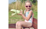 WOOPIE GREEN Krokodilo smėlio ir vandens rinktuvas, žalias BIODEGRADINĖ ORGANINĖ MEDŽIAGA