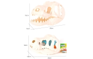 WOOPIE Smėlio rinkinys Dinozaurai Kasinėjimai 9 el.