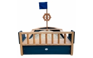 AXI Wooden Sandbox Doris Pirate Ship with Storage + Cover 153 cm					