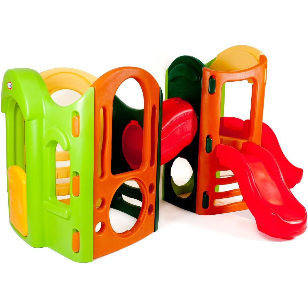 Žaidimų aikštelė Little Tikes 8-in-1 Monkey Grove su čiuožyklomis