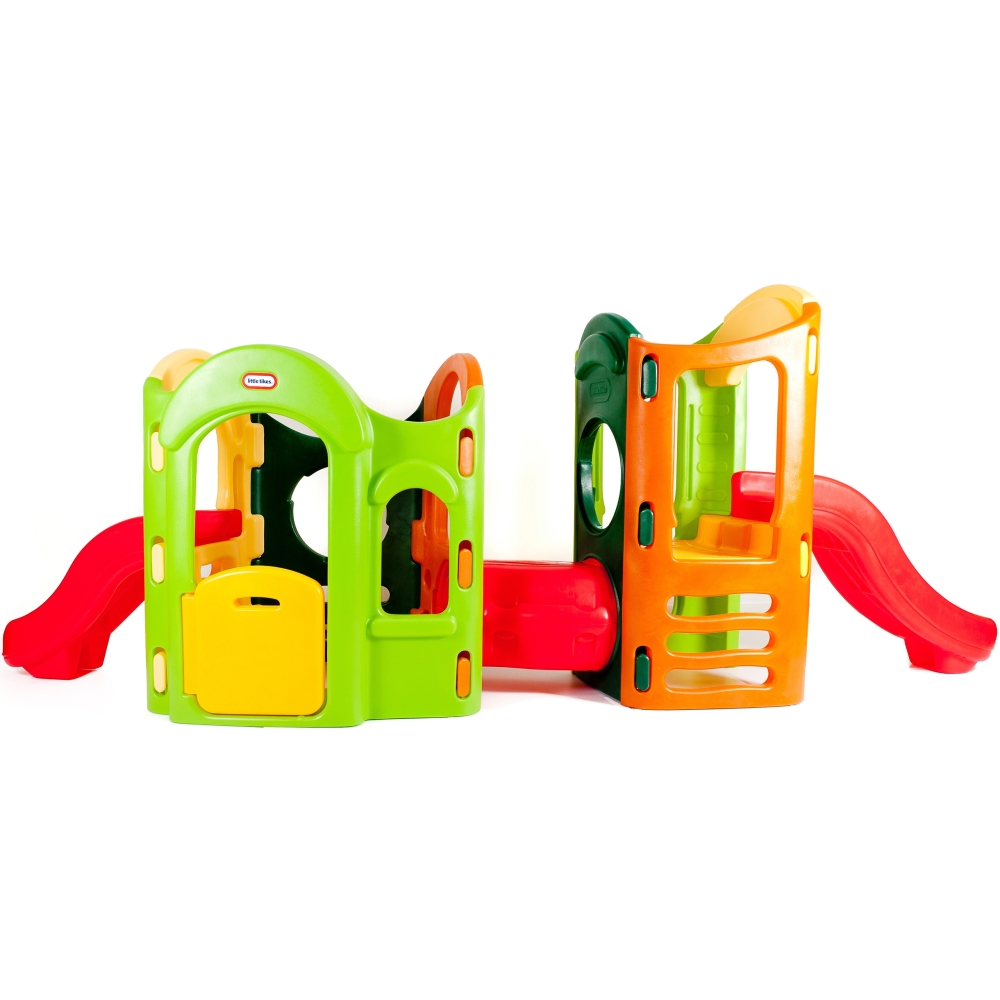 Žaidimų aikštelė Little Tikes 8-in-1 Monkey Grove su čiuožyklomis