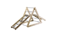 CLASSIC WORLD EDU Drewniany Plac Zabaw XL Zestaw Drabinka Montessori do Wspinaczki