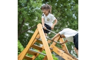 CLASSIC WORLD EDU Drewniany Plac Zabaw XL Zestaw Drabinka Montessori do Wspinaczki