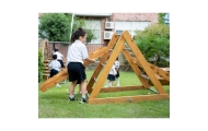 Medinė žaidimų aikštelė CLASSIC WORLD EDU XL Montessori laipiojimo kopėčių rinkinys