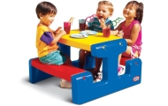 Vaikiškas pikniko stalas "Little tikes" mėlynas