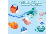 WOOPIE Stolik Wodny 2w1 Piaskownica Wodospad 10 el.