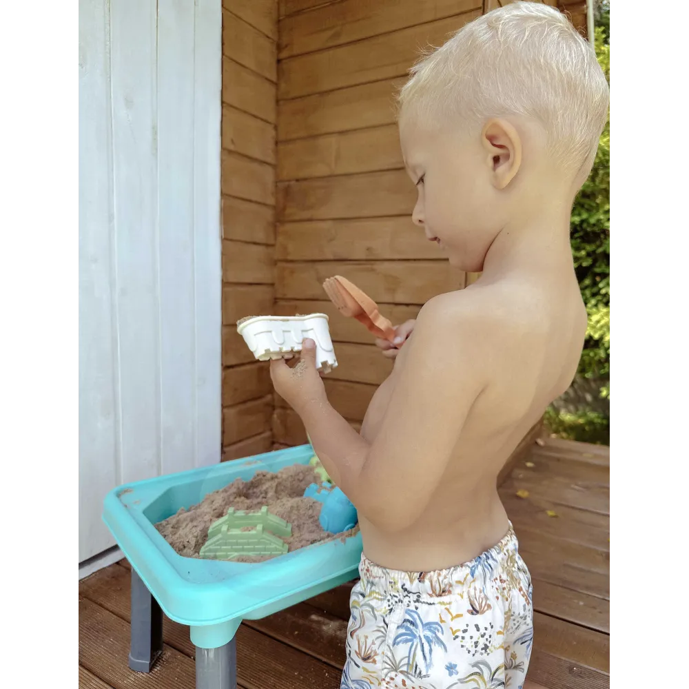WOOPIE Vandens stalas 3in1 Smėlio dėžė Žuvų gaudymo žaidimas 6 el.