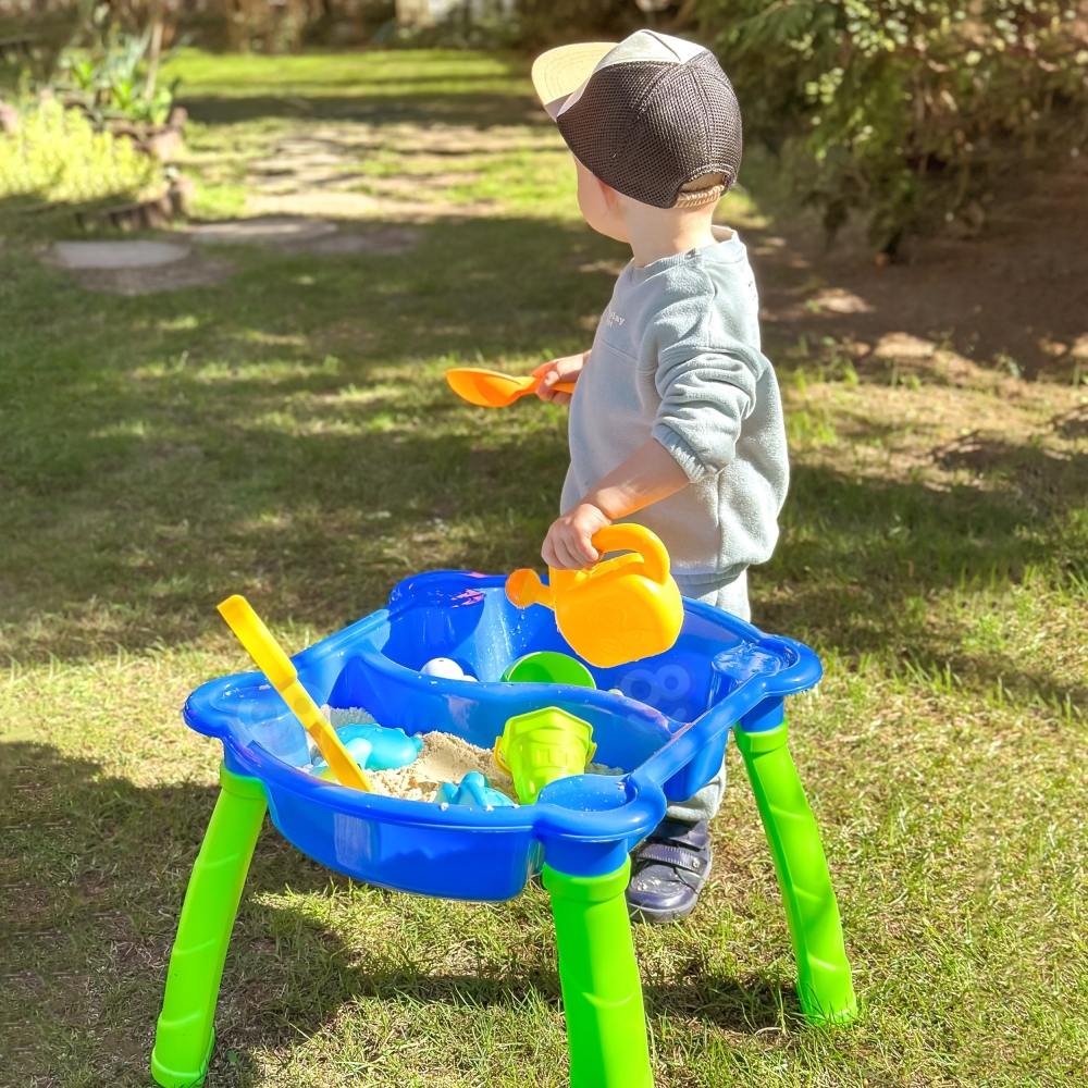 Vandens stalas WOOPIE 2in1 Smėlio dėžė 9 ak.