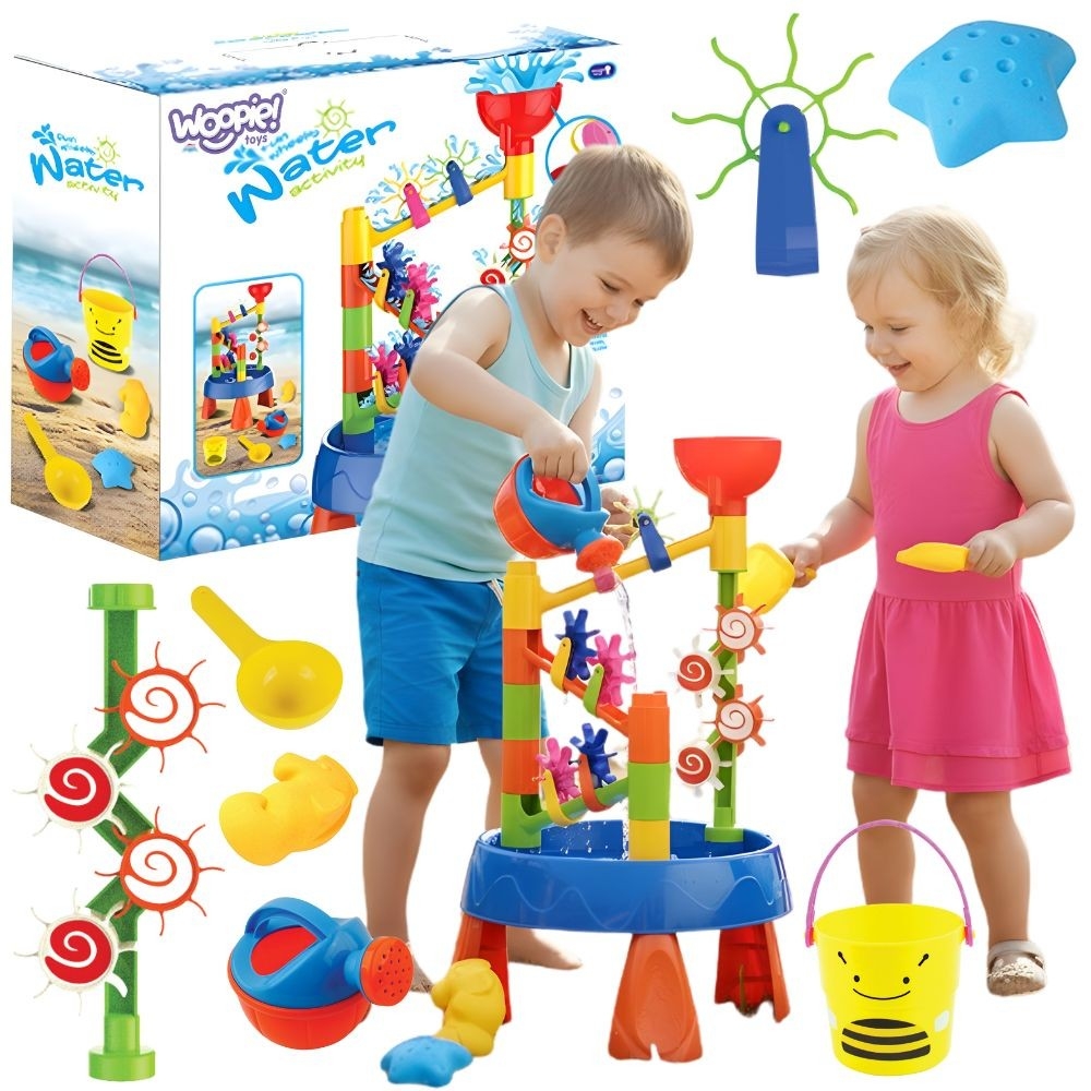 Vandens stalas WOOPIE 2in1 krioklys 5 el.