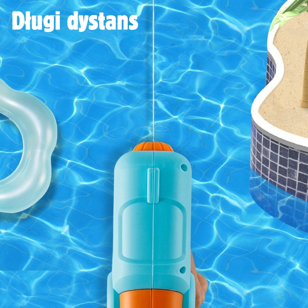 WOOPIE vandens pistoletas su kuprine UFO MONSTER - 2,1 l talpos