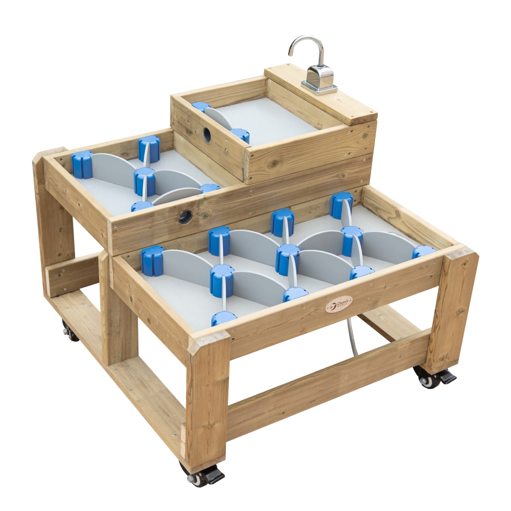 Medinis vandens stalas CLASSIC WORLD EDU XL Vandens kelias su užtvankomis