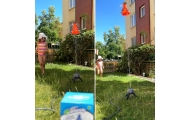 WOOPIE vandens raketa sodo vandens žaislas