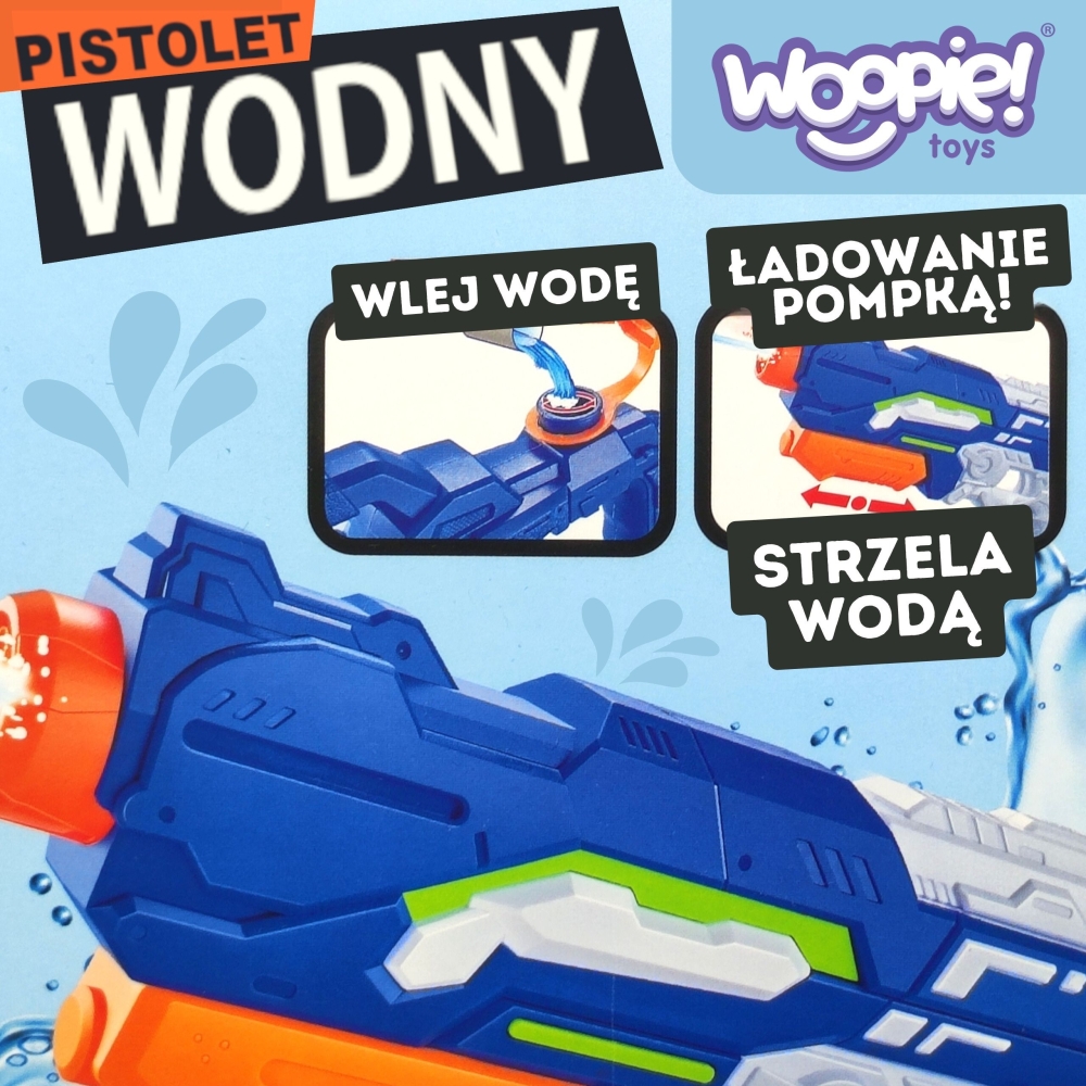 Oro slėgio vandens pistoletas WOOPIE