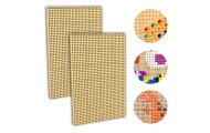 Kūrybinių mokslų STEM lentos rinkinys iš 2 dalių MASTERKIDZ + tvirtinimo plokštė 120x80cm-Žaislai, Lavinamieji žaislai, Veiklos 