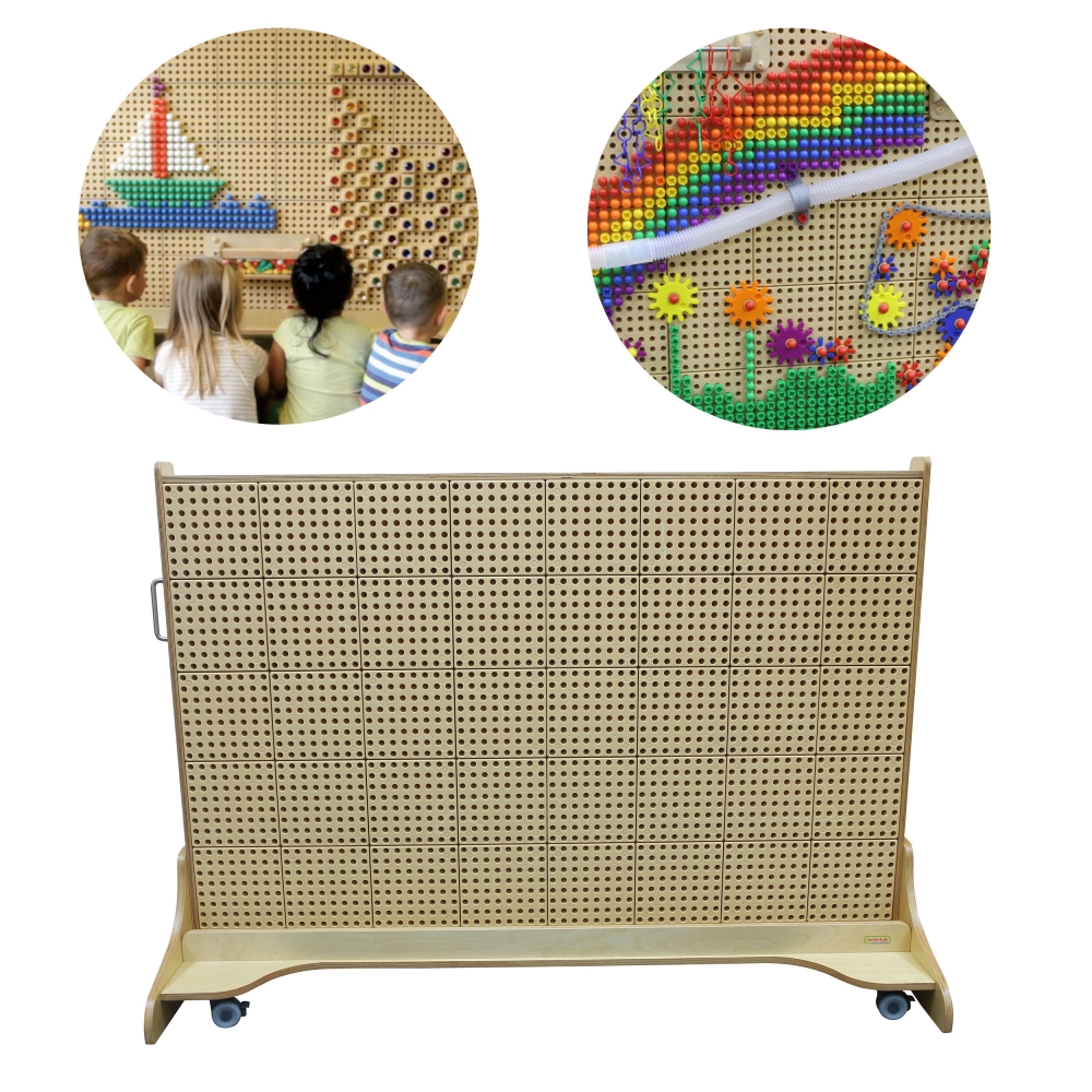 Laisvai stovinti kūrybinė MASTERKIDZ STEM mokymosi lenta 166 x 125-Žaislai, Lavinamieji žaislai, Veiklos centrai-e-vaikas