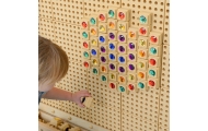 Spalvoti akrilo deimantai MASTERKIDZ STEM mokslo lentai, 72 vnt-Žaislai, Lavinamieji žaislai, Veiklos centrai-e-vaikas