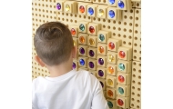 Spalvoti akrilo deimantai MASTERKIDZ STEM mokslo lentai, 72 vnt-Žaislai, Lavinamieji žaislai, Veiklos centrai-e-vaikas