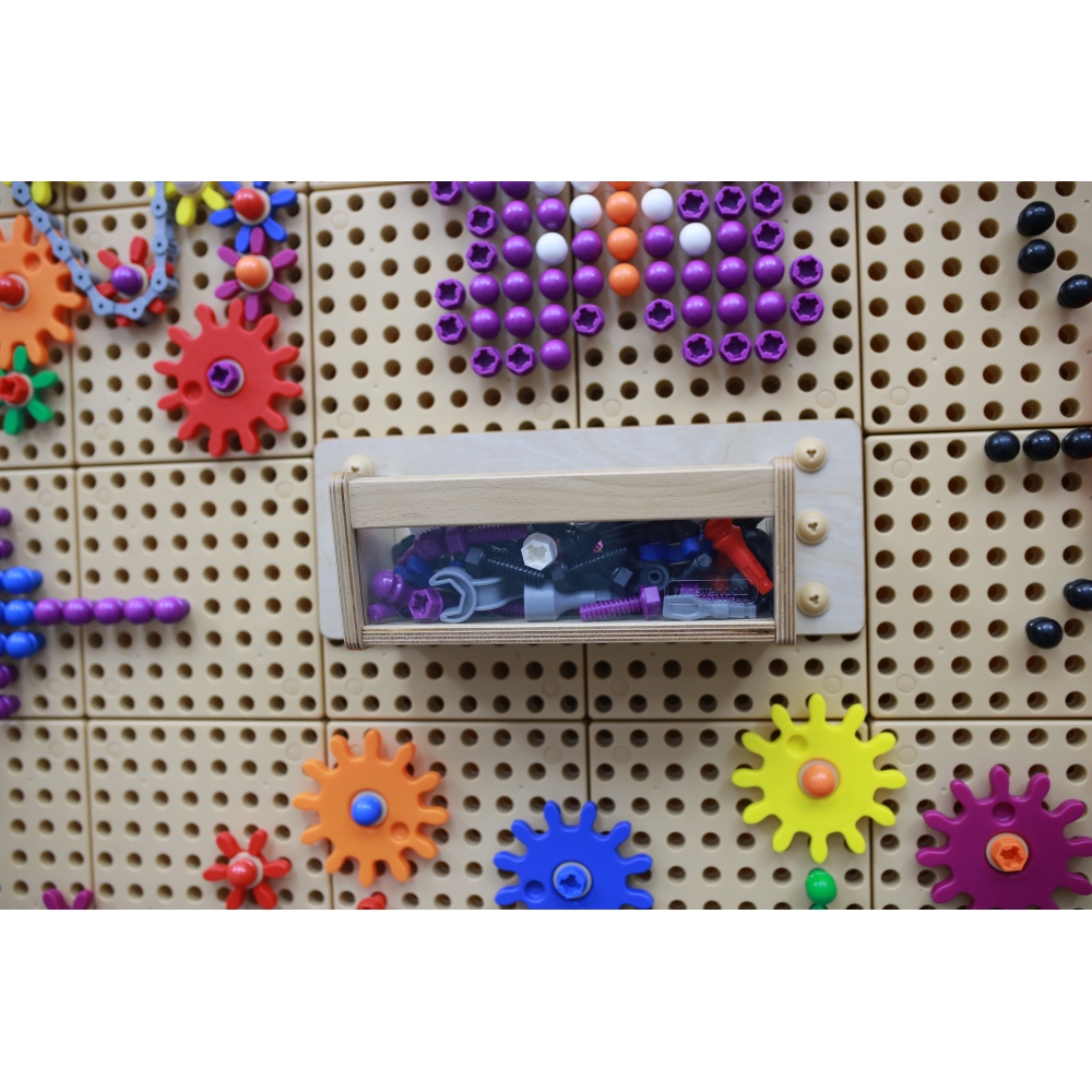 Permatoma sieninė priedų dėžutė - Masterkidz STEM Science Board