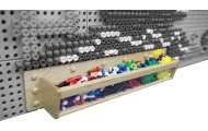 MASTERKIDZ Wooden Container with Transparent Wall 80 cm for STEM Science and Creativity Boards