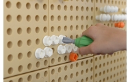 MASTERKIDZ Zestaw Narzędzia Z Wkrętarką 8 Elementów Do Tablicy Naukowo-Kreatywnej STEM